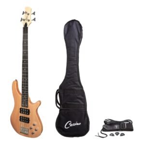 Casino CTB-24T-MSTN '24 Series' Mahogany Tune-Style Electric Bass Guitar Set