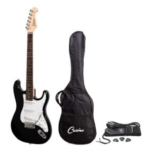 Casino CST-22-BLK ST-Style Electric Guitar Set
