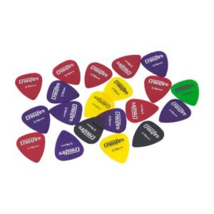 Crossfire 0.96mm Canned Guitar Picks (20 Pack Assorted)