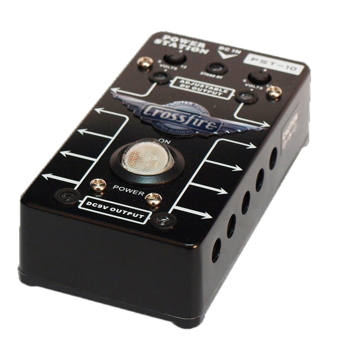 Crossfire CF-PST-10 10-Port Effects Pedal Power Supply