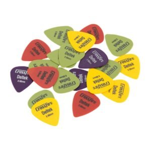 Crossfire Deltek 0.98mm Canned Guitar Picks (20 Pack Assorted)