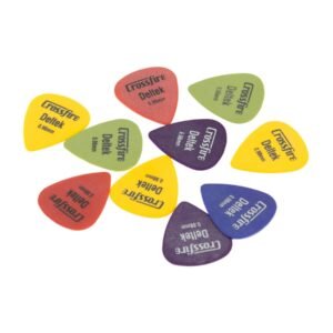 Crossfire Deltek 0.98mm Guitar Picks (10 Pack Assorted)