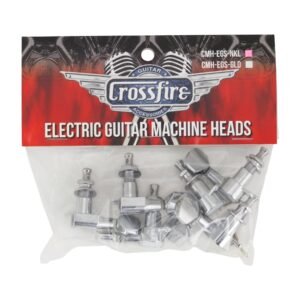 Crossfire CMH-EGS-NKL Electric Guitar Machine Head Set