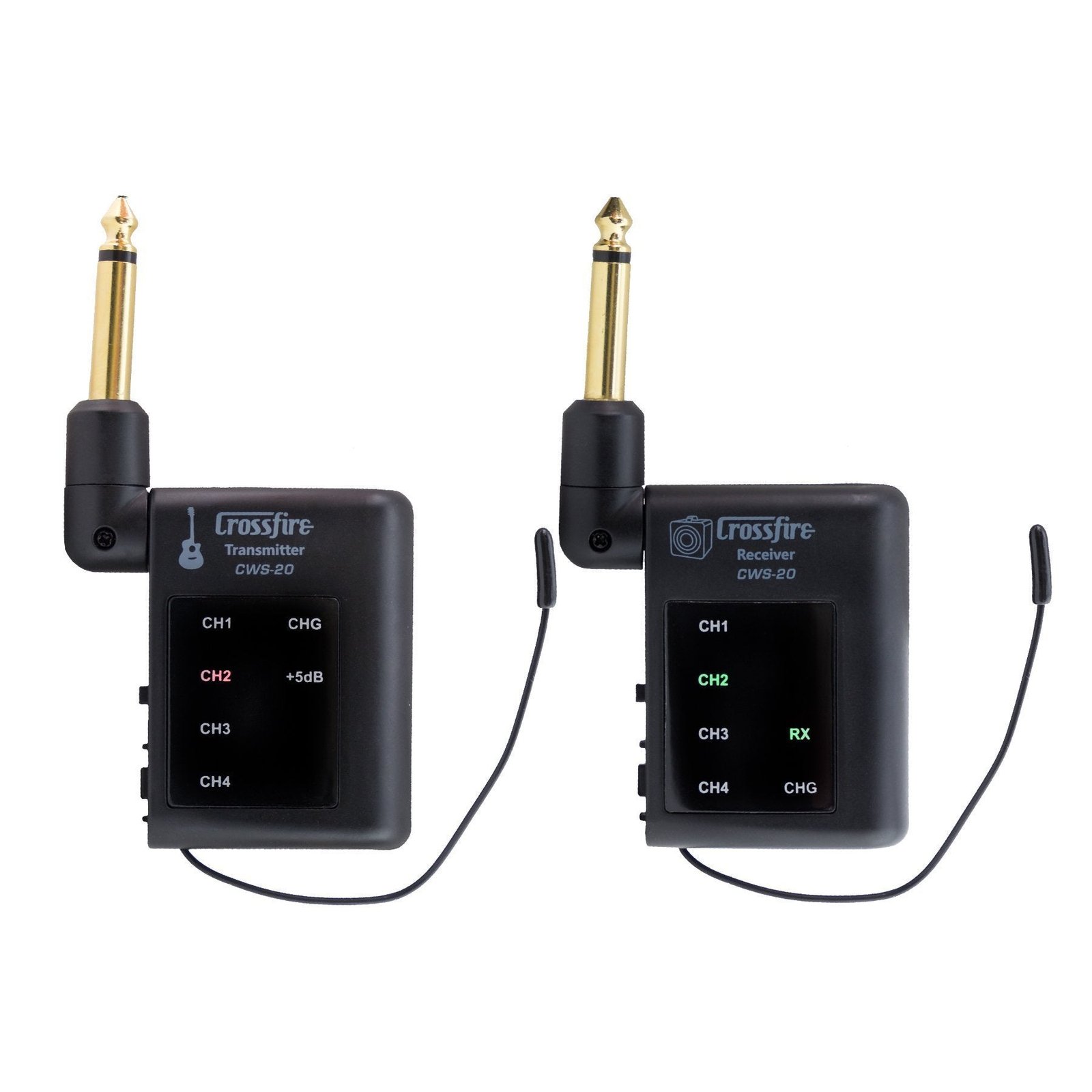 Crossfire CWS-20 Rechargeable UHF Wireless Instrument System