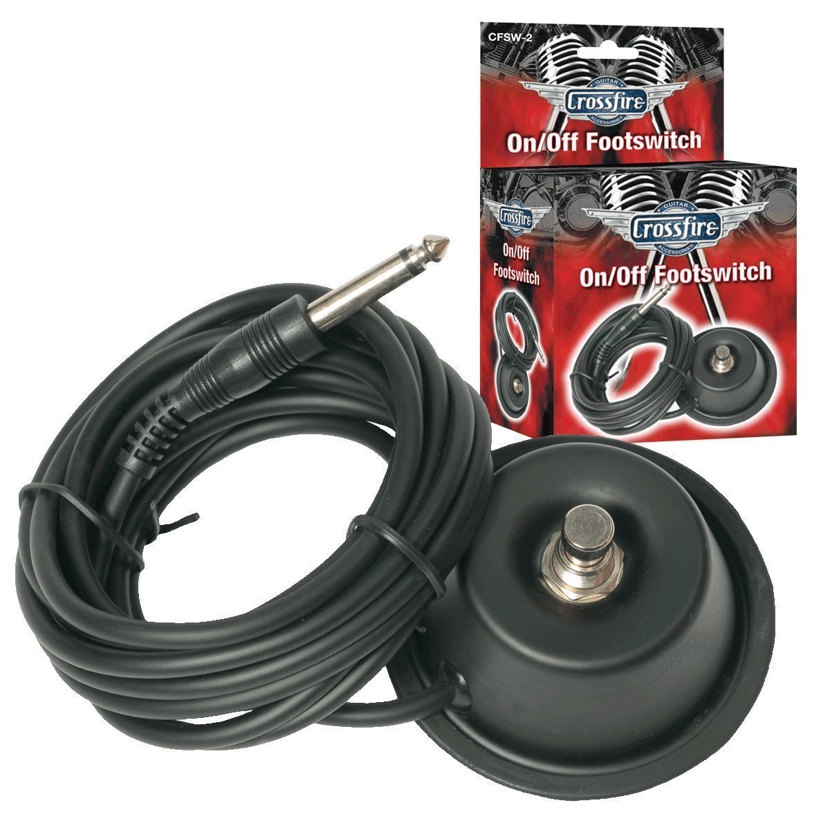 Crossfire CFSW-2 Vintage Style On/Off Footswitch