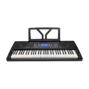 Crown CK-86 Touch Sensitive Multi-Function 61-Key Electronic Portable Keyboard with USB