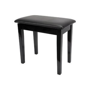 Crown Compact Piano Stool with Storage Compartment