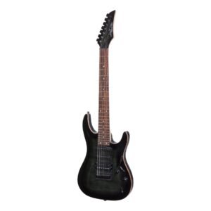 J&D Luthiers JD-IE97-TBK 7-String Contemporary Electric Guitar