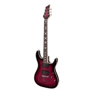 J&D Luthiers JD-Y80Q-TP Quilted Maple Top Contemporary Electric Guitar