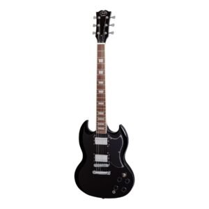 J&D Luthiers JD-DSG-BLK SG-Style Electric Guitar